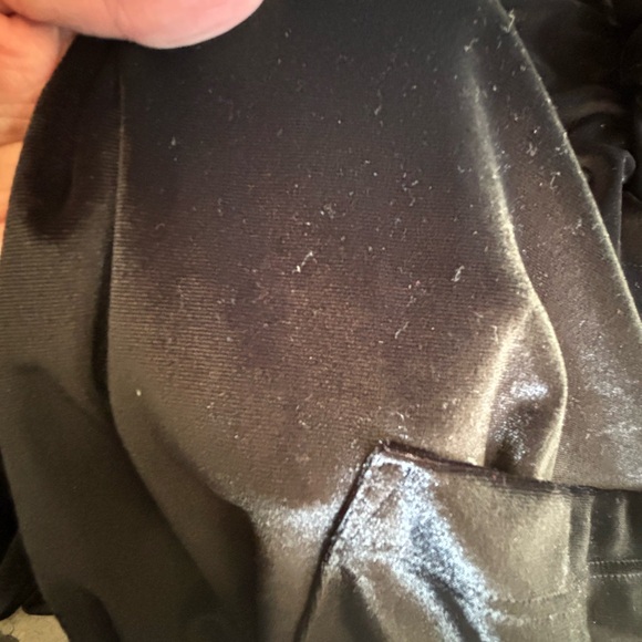 LuLaRoe black velvet Sarah Cardigan - Picture 2 of 6